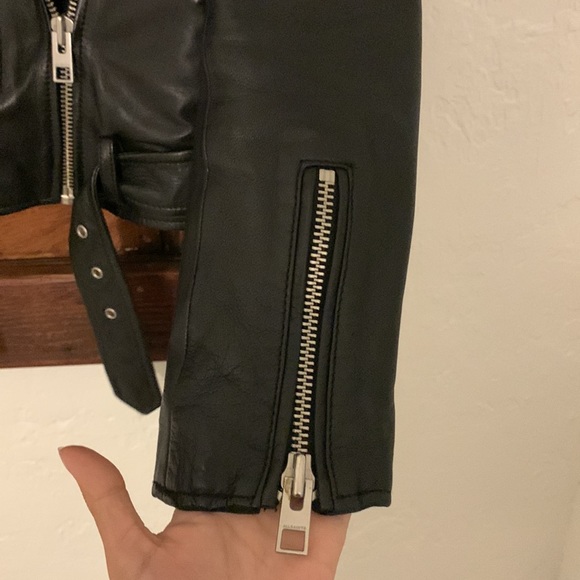 All Saints Leather Jacket - Picture 9 of 11